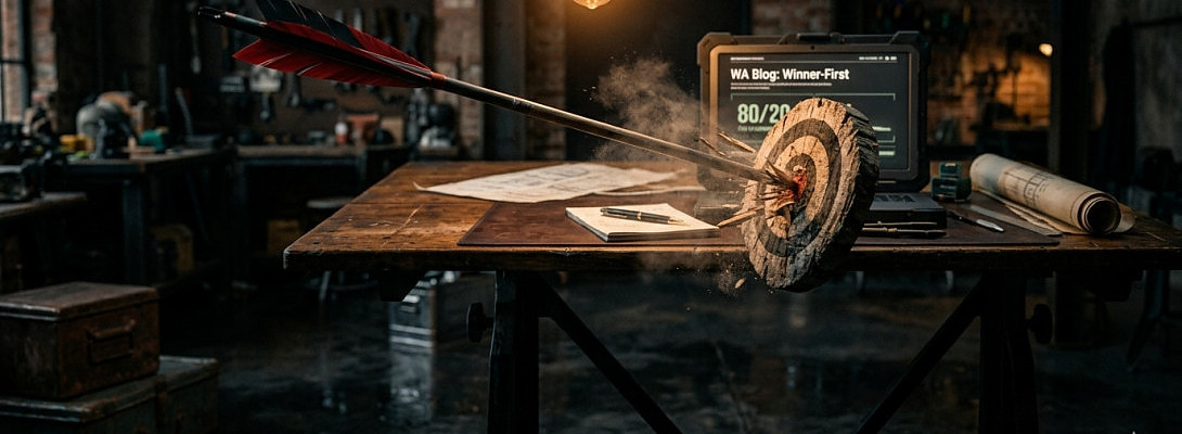 The "Winner First" Blog Writing Strategy