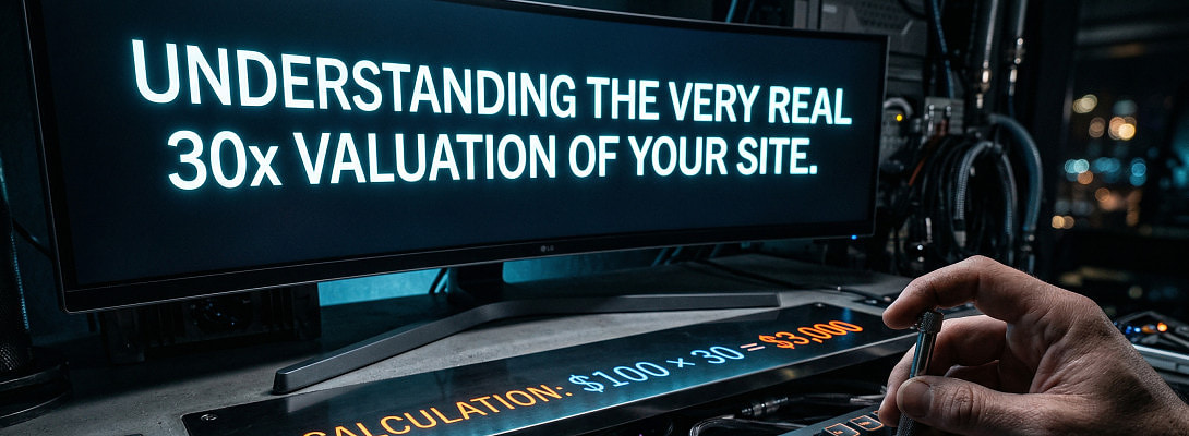 Understanding the Very Real 30x Valuation of Your Site