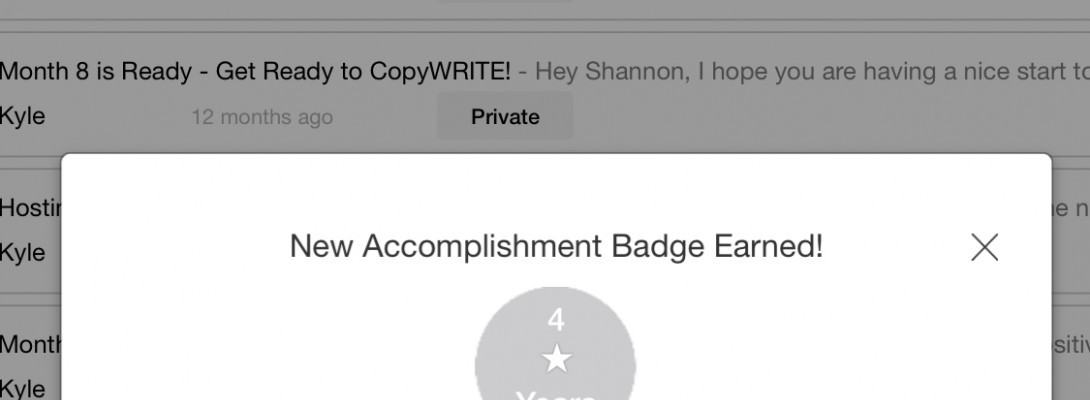 Four years in the community and it’s time to get back after a year off!