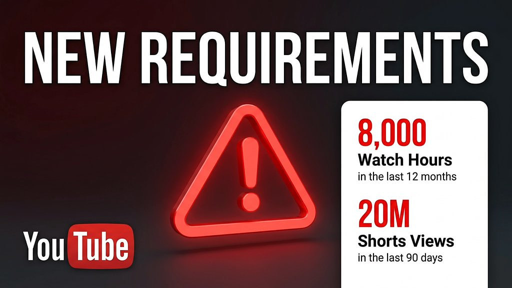 YouTube Just Made Monetization Harder for New Creators