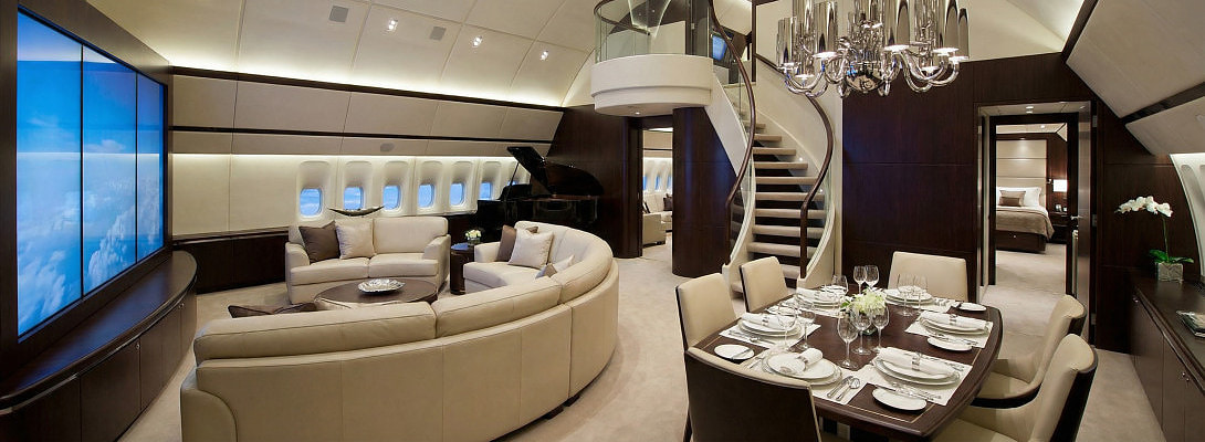 The Luxury Airliner with All the Comforts of Home