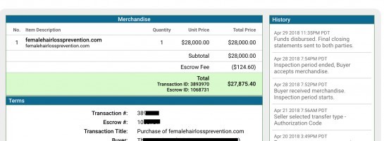 Sold my first blog for $28,000 after 13 months