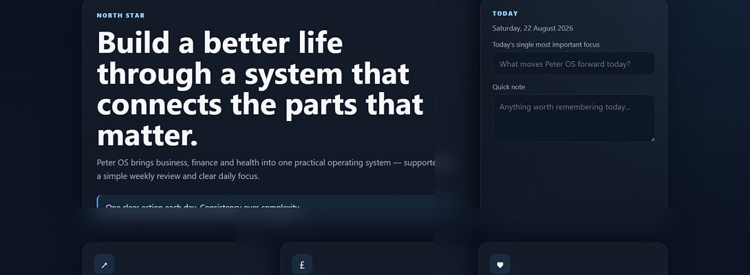 PeterOS My Operating System: From an Idea to Something I Can Actually Use