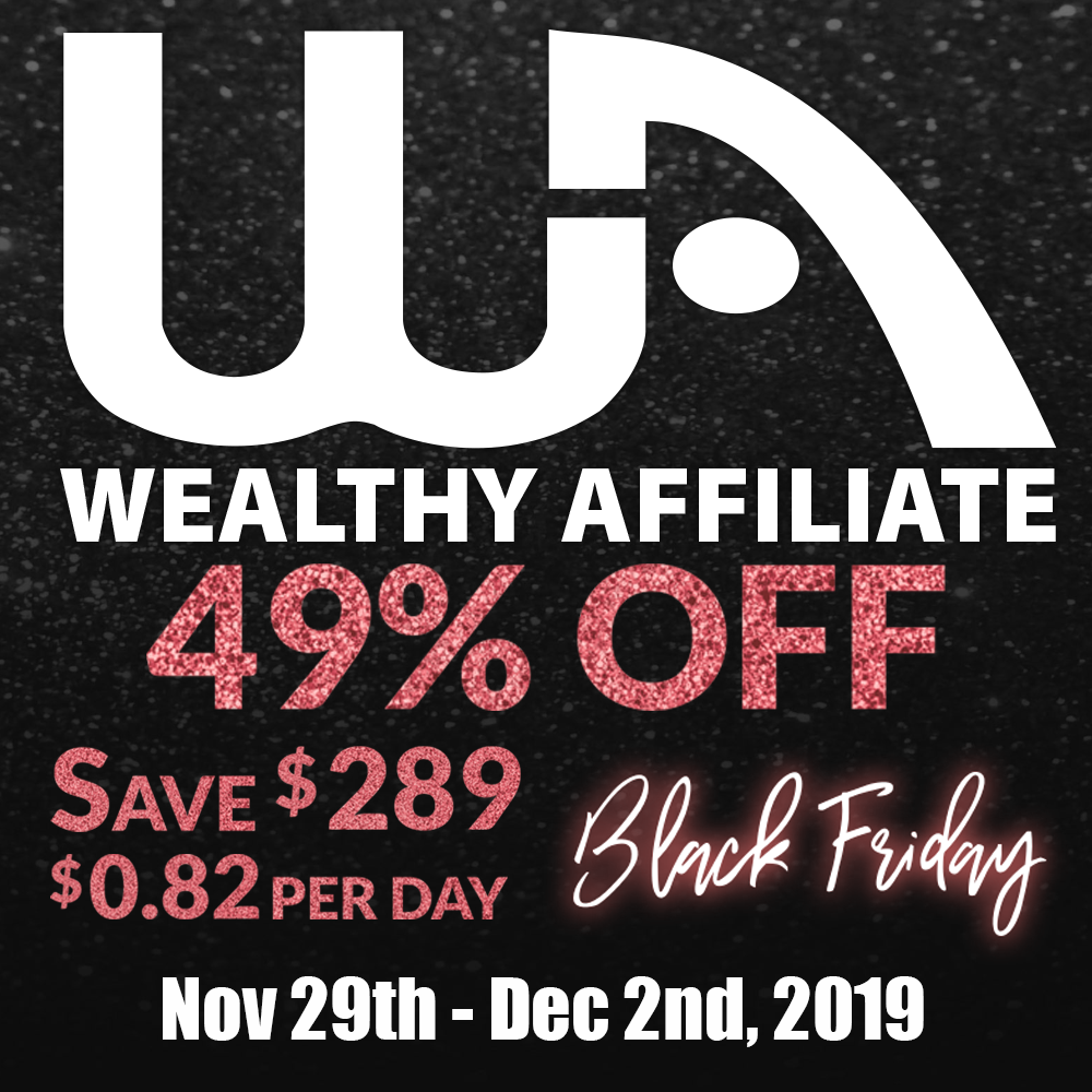 Wealthy Affiliate Best Deal Ever! 1