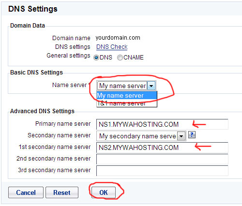 Pointing Your Domain to Your WA Hosting Web Space